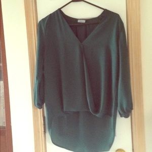 Lush Emerald Dress Shirt